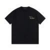 LV T-shirt Black Yellow Monogram