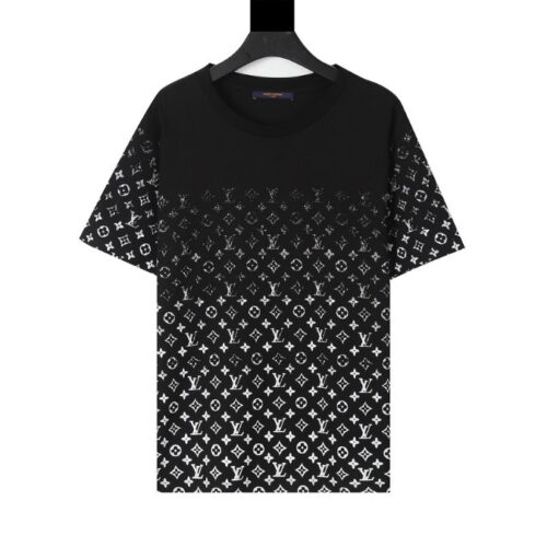 LV T-shirt SE Monogram Gradient Black