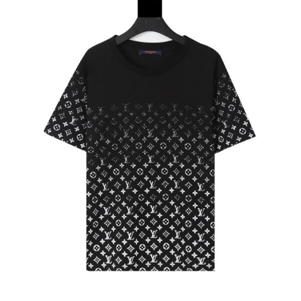 LV T-shirt SE Monogram Gradient Black