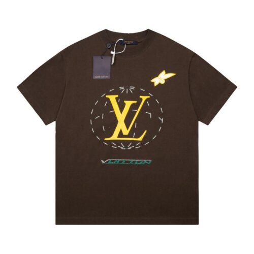 LV T-shirt Brown