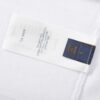 LV T-shirt White Pink Logo