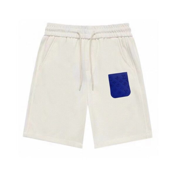1-57-2.jpg LV Shorts White Blue Pocket