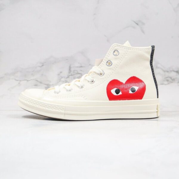 2-22.jpg Converse Chuck Taylor All Star 70s X Comme des Garçons Play Long Shaft White
