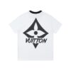 LV T-shirt White Monogram Logo