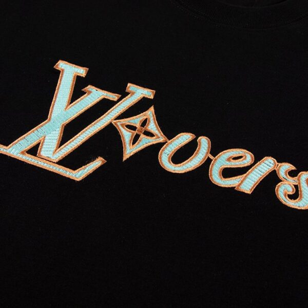 LV T-shirt Black LVovers Design