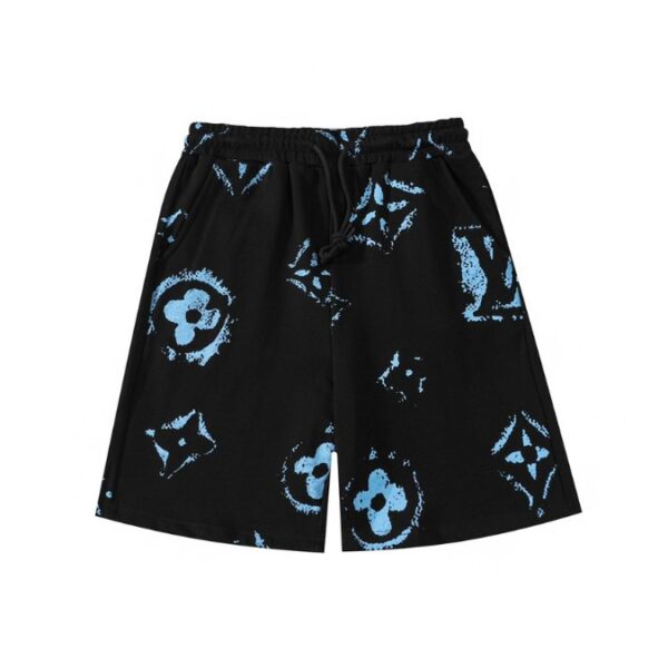 3-122-1.jpg LV Shorts Black Splatter Monogram