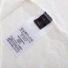 LV T-shirt White Embroidered Logo