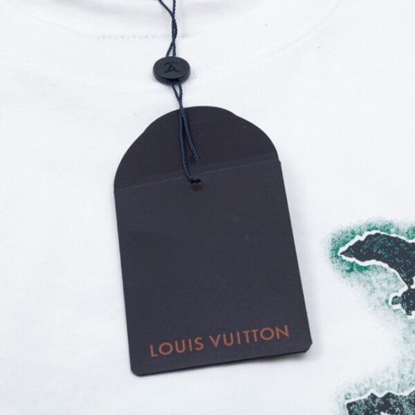 LV T-shirt White Green