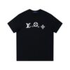 LV T-shirt Black Monogram Pulse