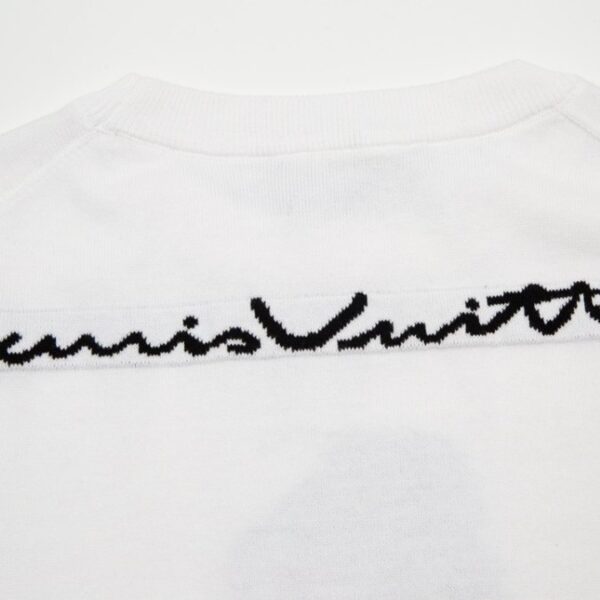 LV T-shirt Cartoon Embroidery