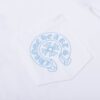 CHRM HRTS T-Shirt Triple Cross Logo White