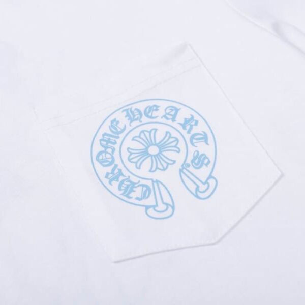 CHRM HRTS T-Shirt Triple Cross Logo White