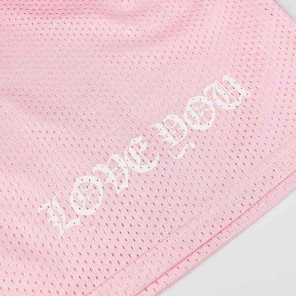 5-388.jpg CHRM HRTS Shorts Varsity Mesh Love You