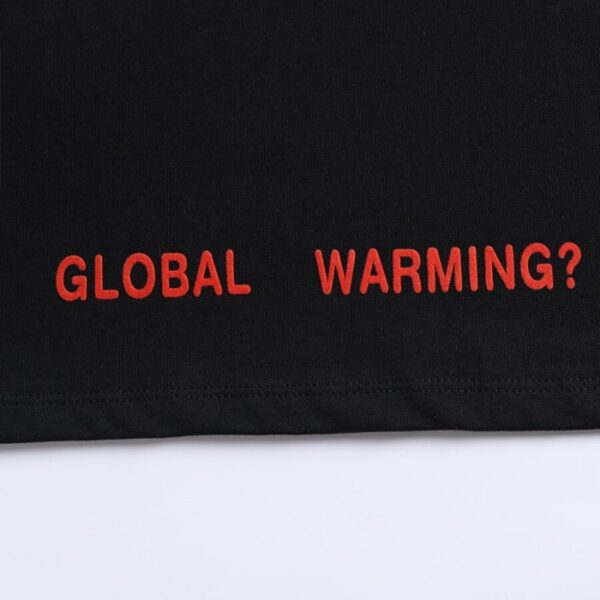OFF-WHT T-shirt Global Warming