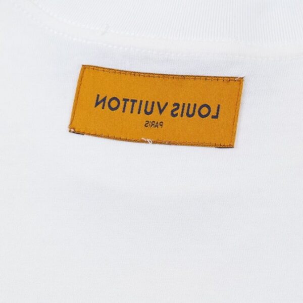 LV T-Shirt Paint-Splatter White