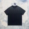 LV T-shirt Gradient Cotton Black