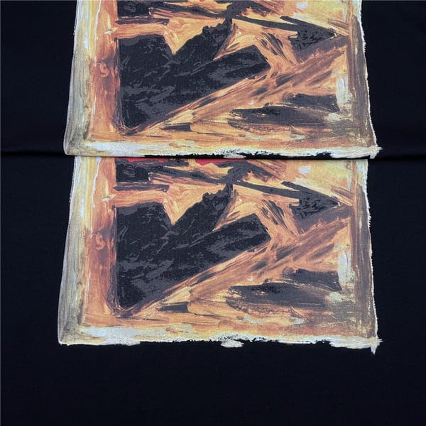 OFF-WHT T-shirt Arrow On Canvas Print