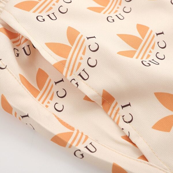 HUKJ-4.jpg GG x Adidas Shorts Trefoil Beige Casual