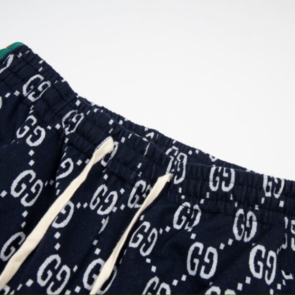 REGRG-3.jpg GG Shorts Monogram Stripe Navy
