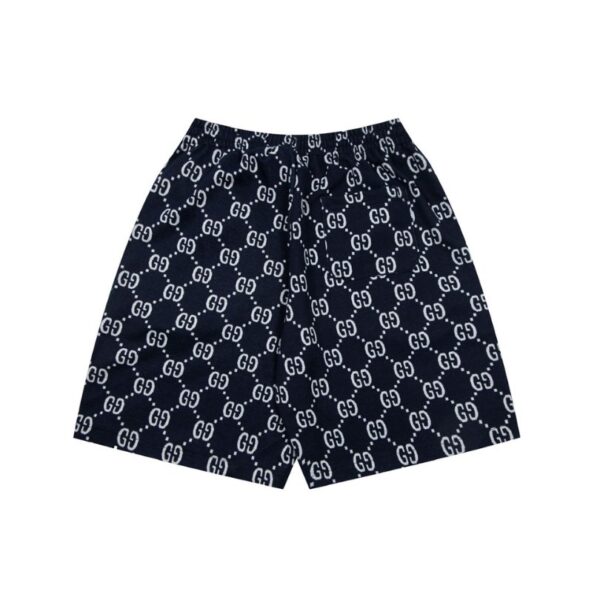 REGRG-8.jpg GG Shorts Monogram Stripe Navy