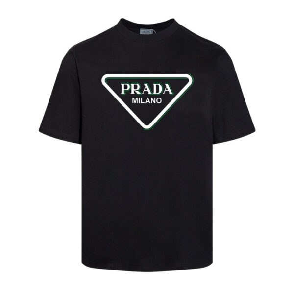 PRD T-shirt Milano Triangle Logo Black