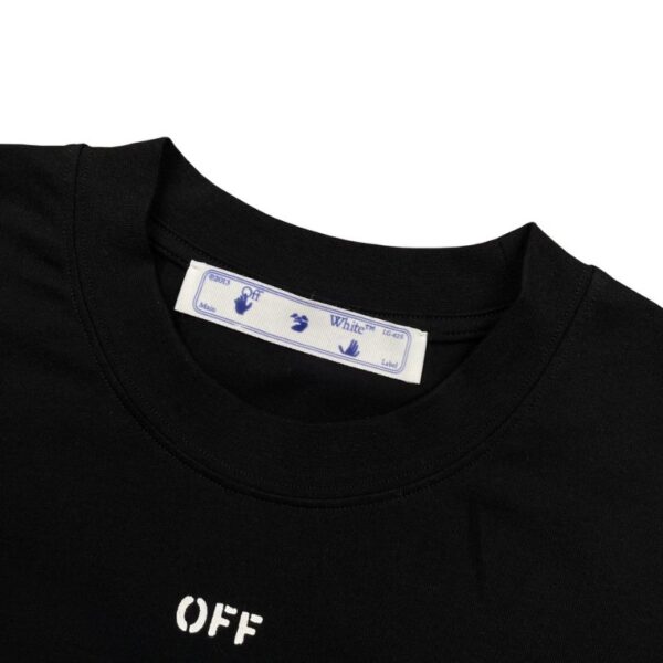 OFF-WHT T-shirt Arrows Logo Black Oversized