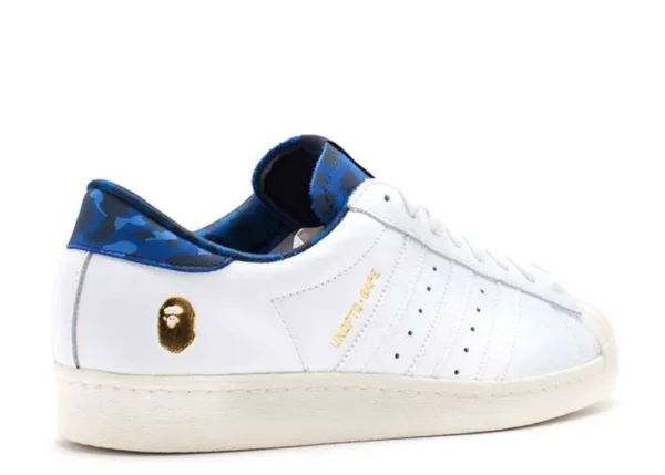 ADIDAS SUPERSTAR ‘BAPE WHITE BLUE’