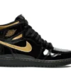 AIR JORDAN 1 HIGH ‘BLACK METALLIC GOLD’