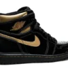 AIR JORDAN 1 HIGH ‘BLACK METALLIC GOLD’