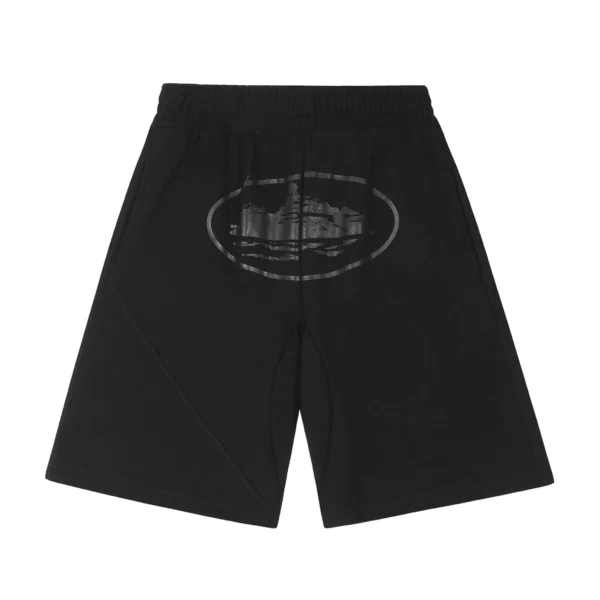 Alcatraz Triple Black Shorts