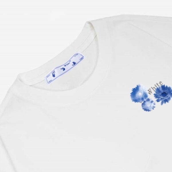 OFF-WHT T-shirt Floral Arrows Graphic