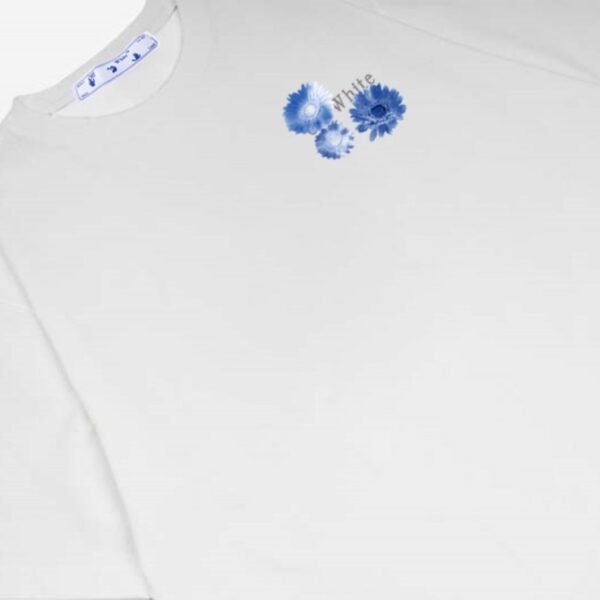OFF-WHT T-shirt Floral Arrows Graphic