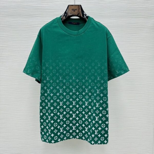 LV T-shirt SE Monogram Gradient Green