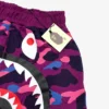 bape27.webp BP Shorts Camo Shark Shorts Purple