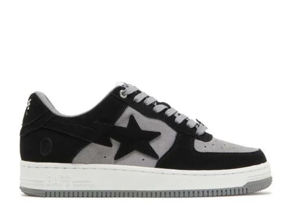 BAPESTA ‘BLACK DARK GREY’