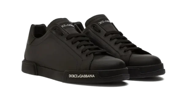 calfskin-nappa-portofino-sneakers-black-2.webp Calfskin nappa Portofino sneakers Black