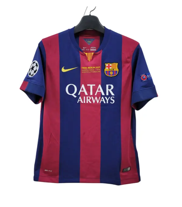 Camiseta Retro Barcelona 14/15 1ª Equipación – Edición Final Champions League