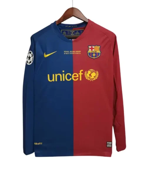 camiseta-retro-fc-barcelona-08-09-1-equipacion-edicion-final-champions.webp Camiseta retro FC Barcelona 08/09 1ª equipación – Edición Final Champions (Manga larga)