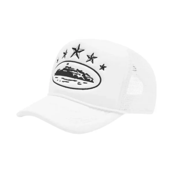 cap-corteiz-5-starz-alcatraz-hat-white.webp Cap Corteiz 5 Starz Alcatraz Hat White