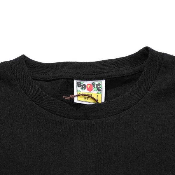 BP T-shirt Japan Map Embroidery Black