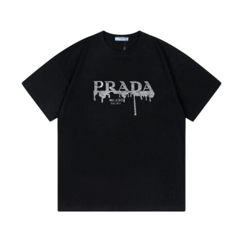 PRD T-shirt Milano Black Drip Logo