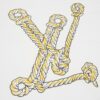 LV T-shirt Rope Logo White