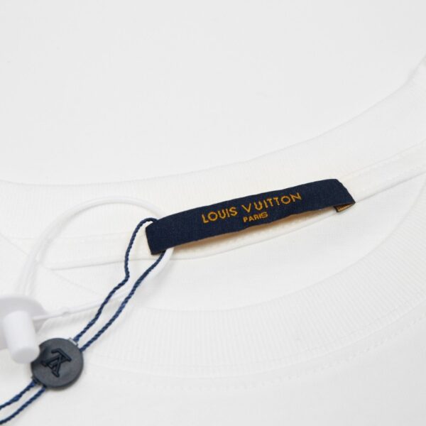 LV T-shirt Rope Logo White