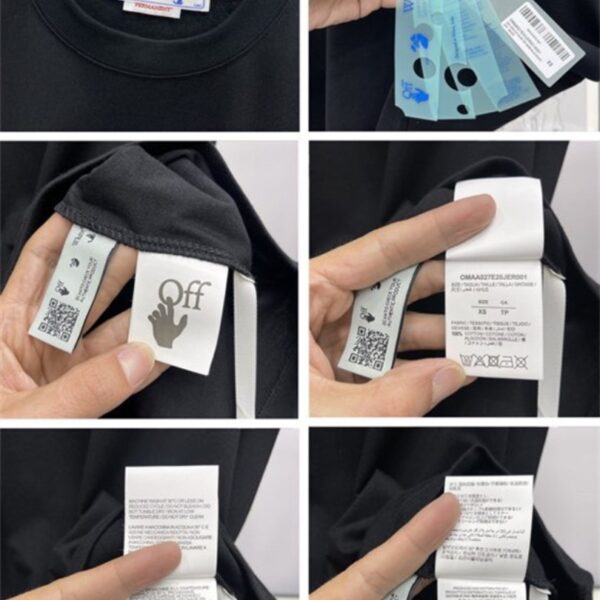 OFF-WHT T-shirt Arrows Logo Graphic