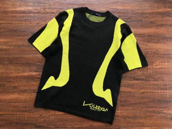 LV T-shirt Sporty Line Intarsia