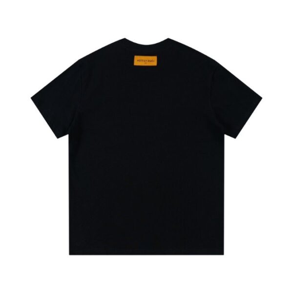 LV T-shirt Black Monogram Pulse
