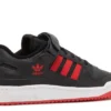 FORUM LOW ‘BLACK VIVID RED’