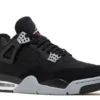 JORDAN RETRO 4 ‘BLACK CANVAS’
