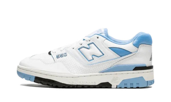 NB 550 UNC White University Blue