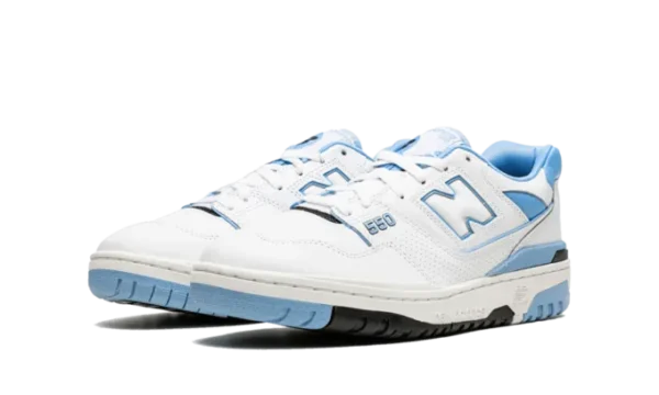 NB 550 UNC White University Blue